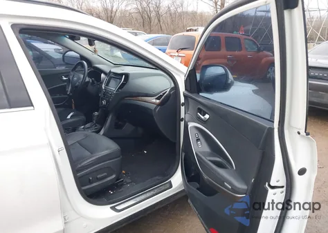 2017 Hyundai Santa Fe Se из США, поврежденный, VIN KM8SN4HF8HU188132